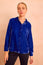 Velvet Shirt | Azure Blue