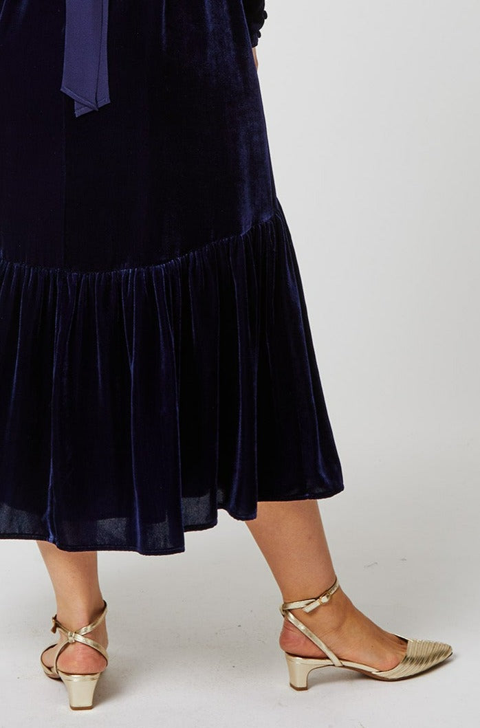 Givia Low Heel | Champagne