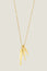 Gone Fishing Charm Necklace | Gold