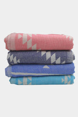 Pestemal Greek Absorbent Towels | Turquoise