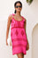 Imogen Mini Dress | Pink/Red