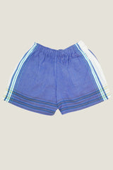 Kikoy Short Shorts | Denim Blue/White