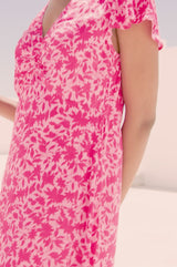 Felicity EcoVero™ Dress | Pink/Pink