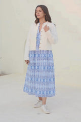 Polly Quilted Jacket | Cream