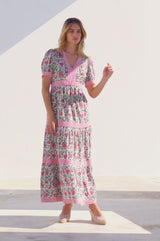 Enny Dress | Vintage Rose Pink