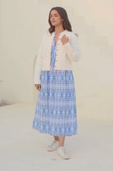 Polly Quilted Jacket | Cream