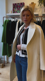 Wool Coat | Cream