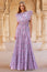 Rose Frill Maxi Dress | White/Green/Pink