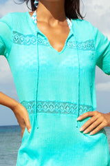 Roxy Kaftan | Turquoise - Aspiga