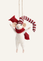 Felt Mouse | Red/White