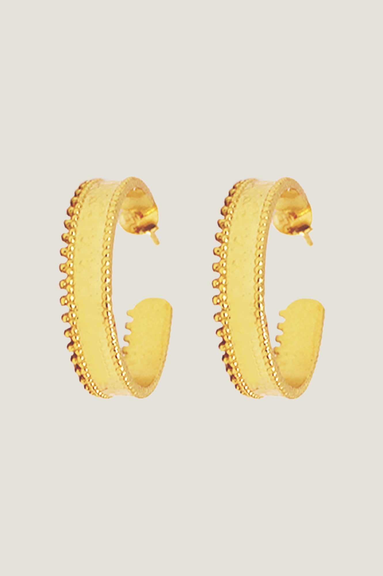ASHIANA Silvia Hoop Earrings | Gold