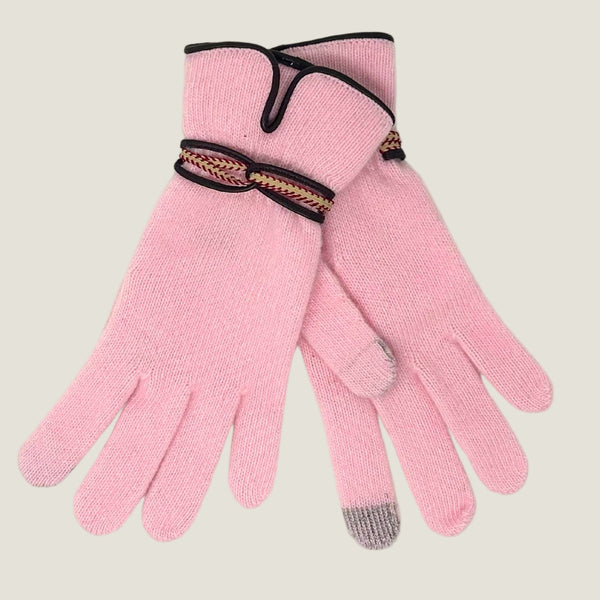 未使用品 PICEA BABY CASHMERE GLOVES pink ピンク Children's Pink Cashmere Mix Winter Gloves | Trotters