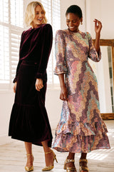 Eva-Velvet-Skirt-Berry