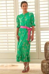 Melanie-Dress-Waterlily-Green