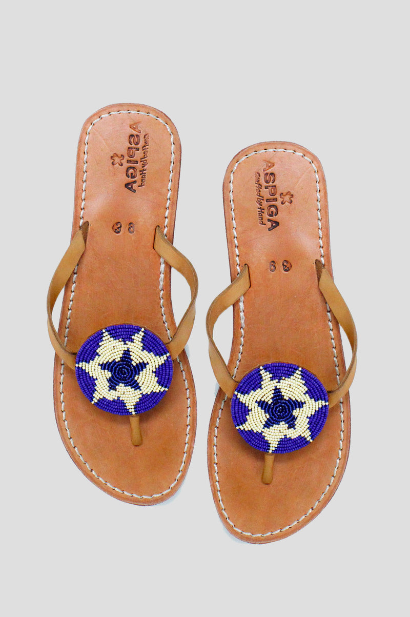 Star-Disc-Sandals-Blue