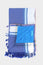 Kikoy Towel | Denim Blue/ White