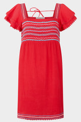 Kallie-Embroidered-Dress-Red-Multi
