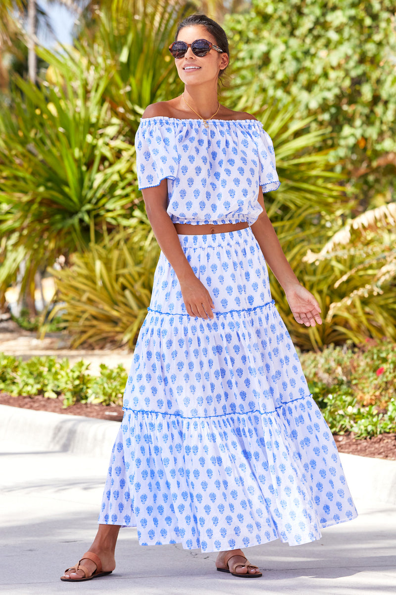 Pineapple maxi skirt Outlet