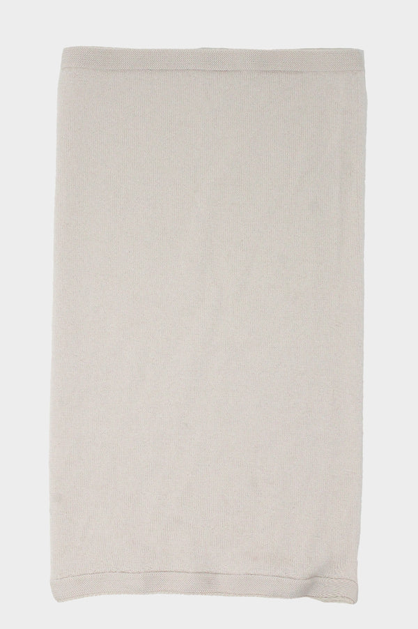 Merino-Neck-Warmer/Snood-Ecru