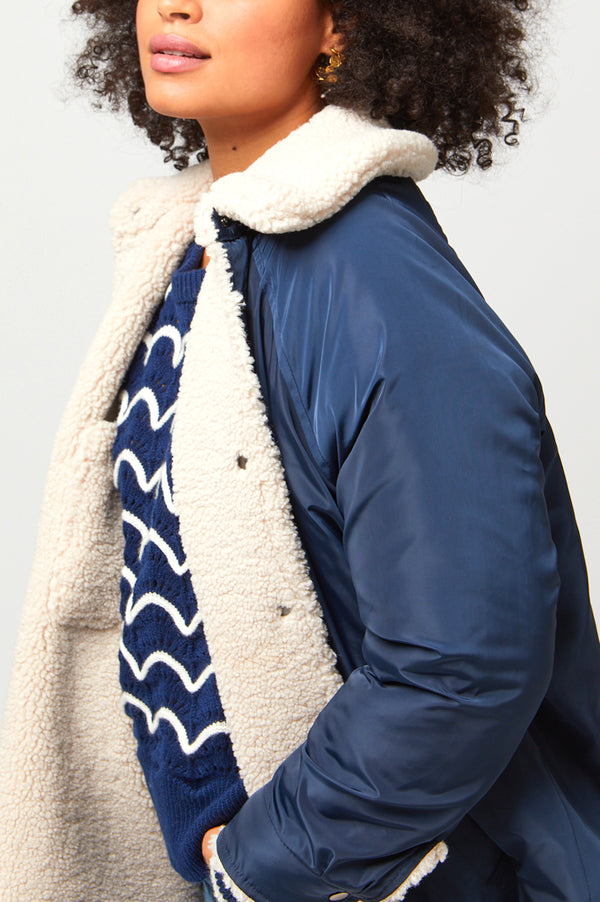 Reversible-Eco-Parker-Coat-Navy/Cream