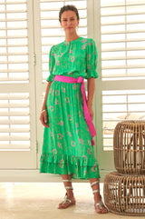 Melanie-Dress-Waterlily-Green