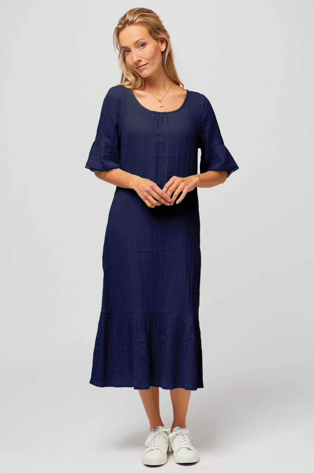 Aspiga Ladies Sustainable Winnie Dress Blue XS-XL