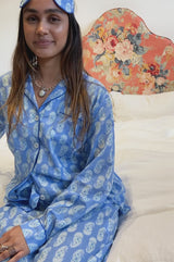 Pyjama Set | Paisley Blue