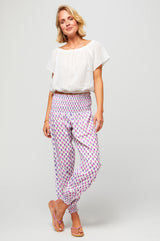 Harem-Trousers-Belleflower-Pink/Purple