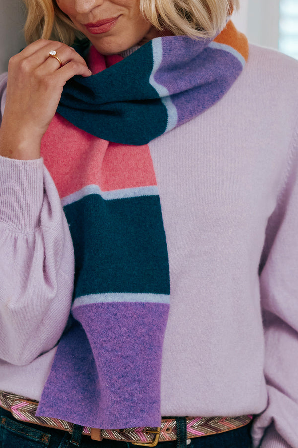 Ness-Lambswool-Scarf-Pink/Lilac/Teal