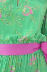 Melanie Dress | Waterlily Green