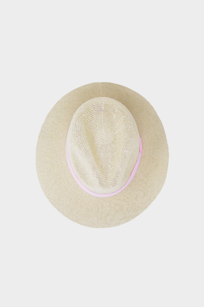 Panama-Hat-Pink