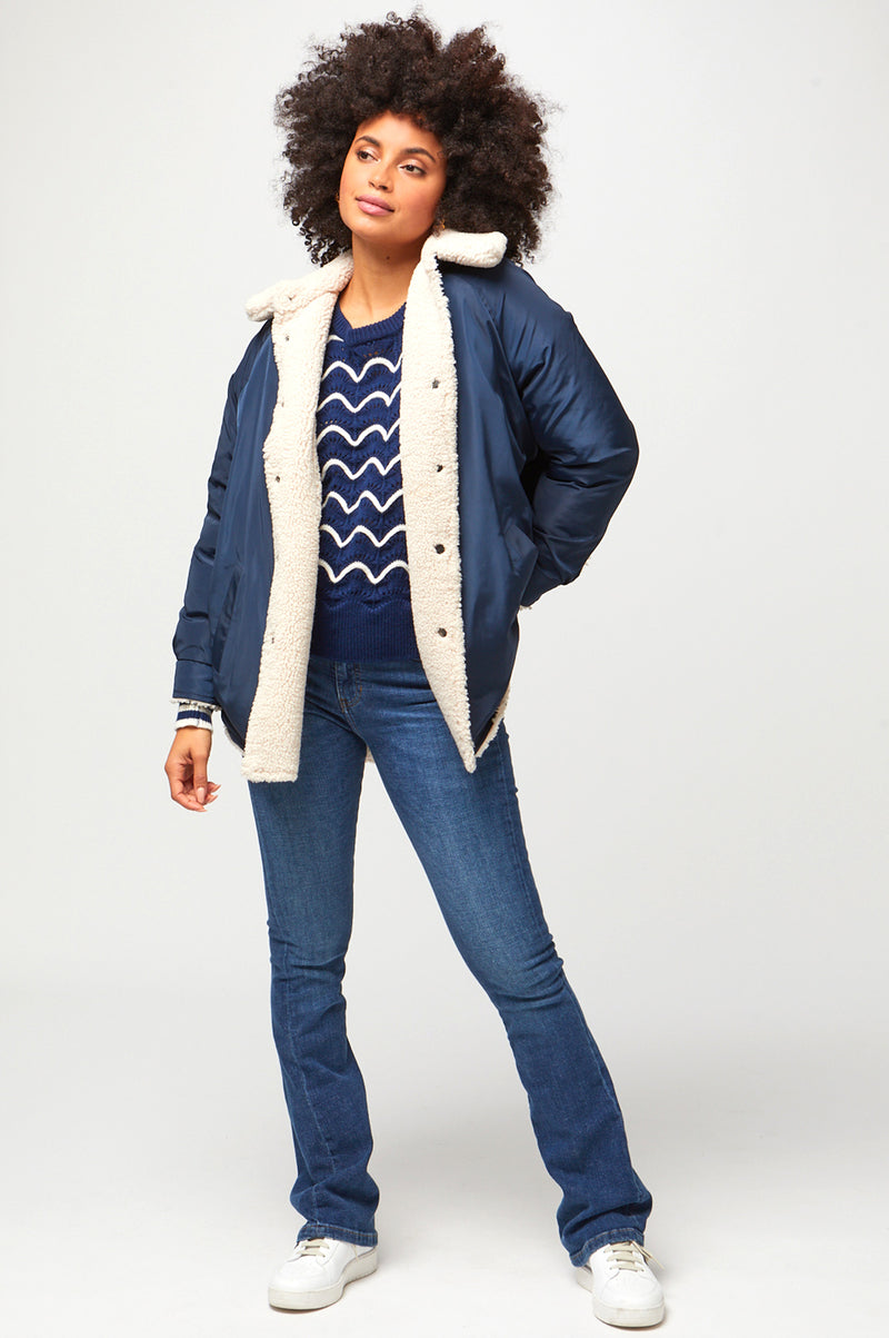 Reversible-Eco-Parker-Coat-Navy/Cream