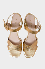 Metallic-Platform-Sandals-Gold