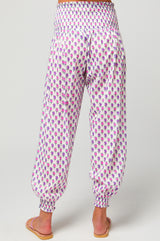 Harem-Trousers-Belleflower-Pink/Purple
