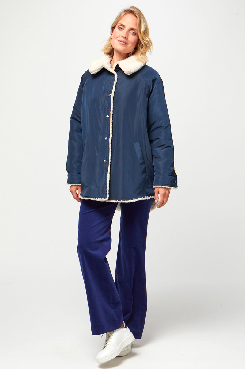 Reversible-Eco-Parker-Coat-Navy/Cream
