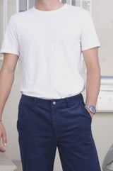Men's Cord Trousers | Navy