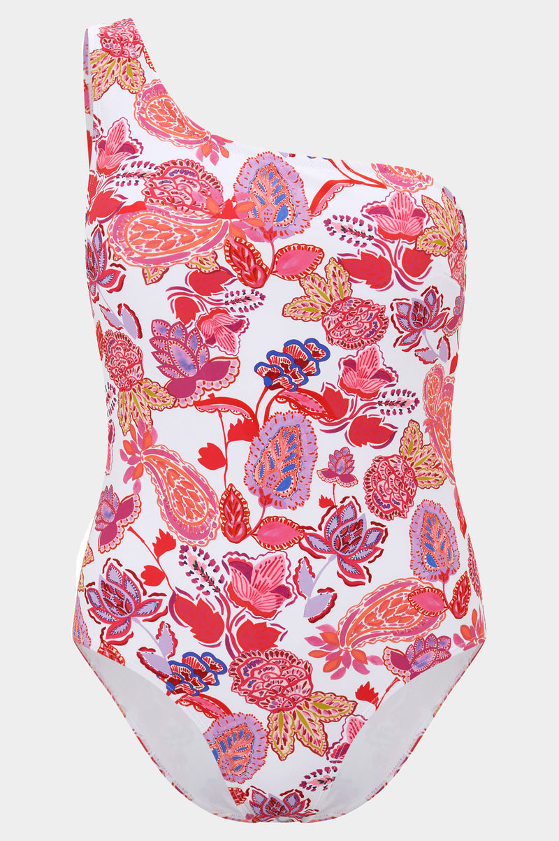 One-Shoulder-Swimsuit-Paisley Pink