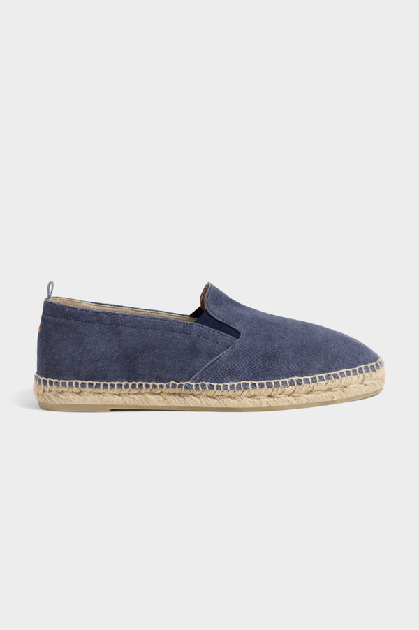 Mens-Canvas-Espadrilles-Azul