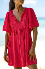 Madison-Kaftan-Hot-Coral