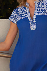 Brandy Dress-by-Sulu-Cobalt-Blue-White-Aspiga