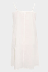 Cami-V-Midi Slip-White