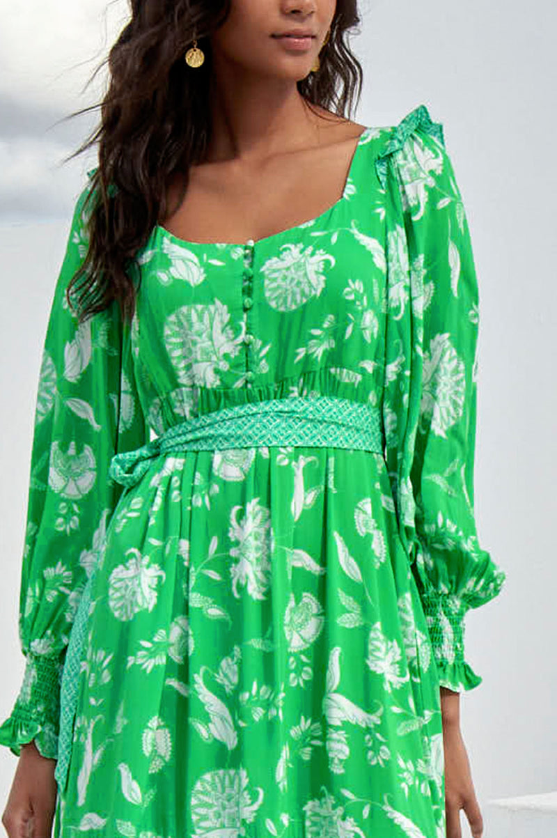 Yasmine-Dress-Flower-Green