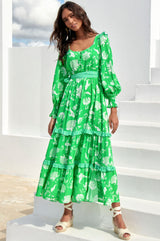 Yasmine-Dress-Flower-Green