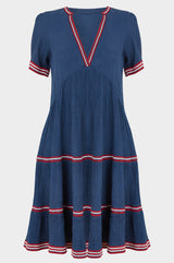 Meredith-Embroidered-Organic-Cotton-Dress-Navy-Red