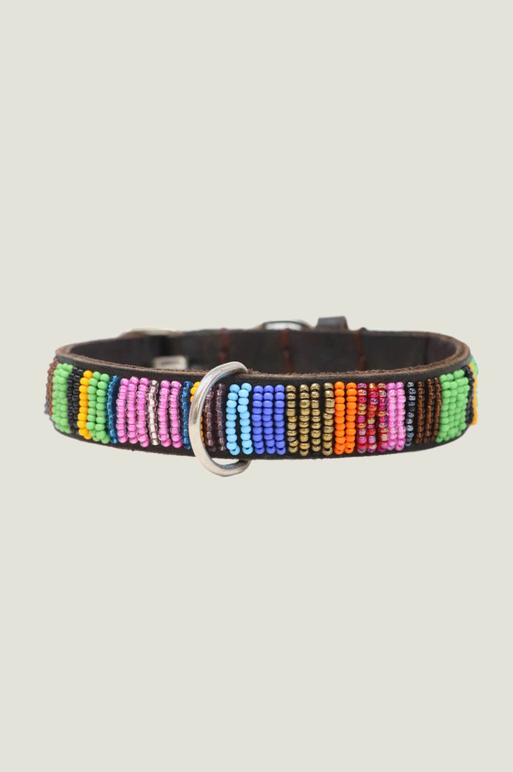 Dog Collar Full Beaded Multishine