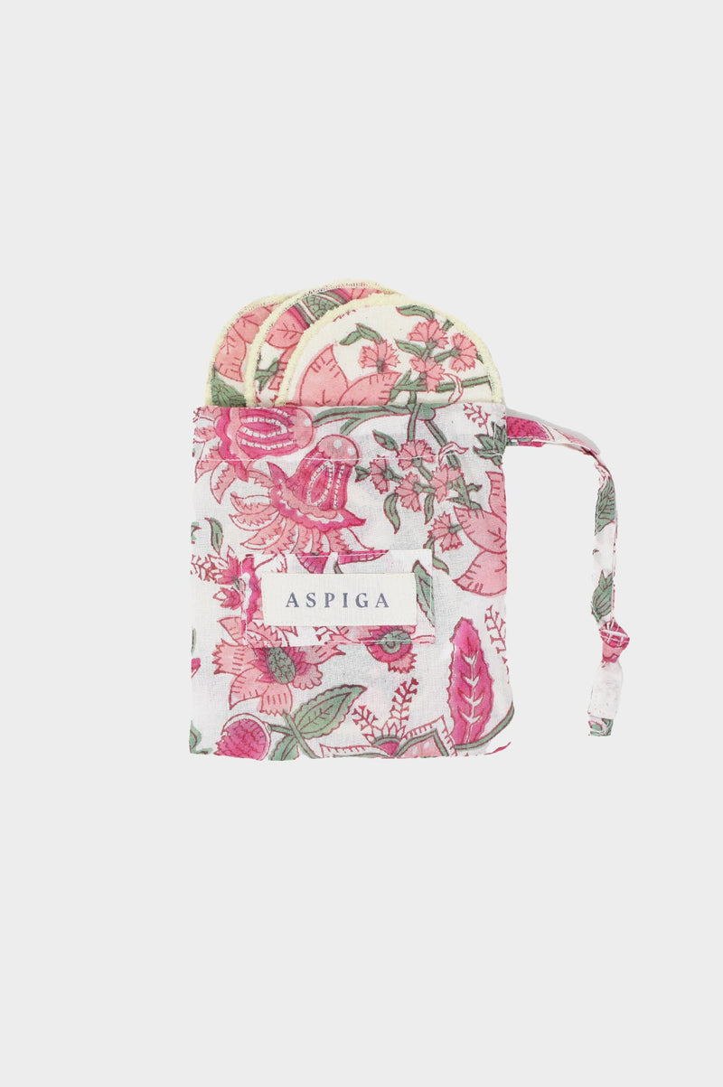 Face-Pads-Flower-Pink-Green