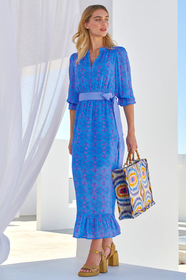 Maeve-Georgette-Dress-Fantasy-Forest-Blue