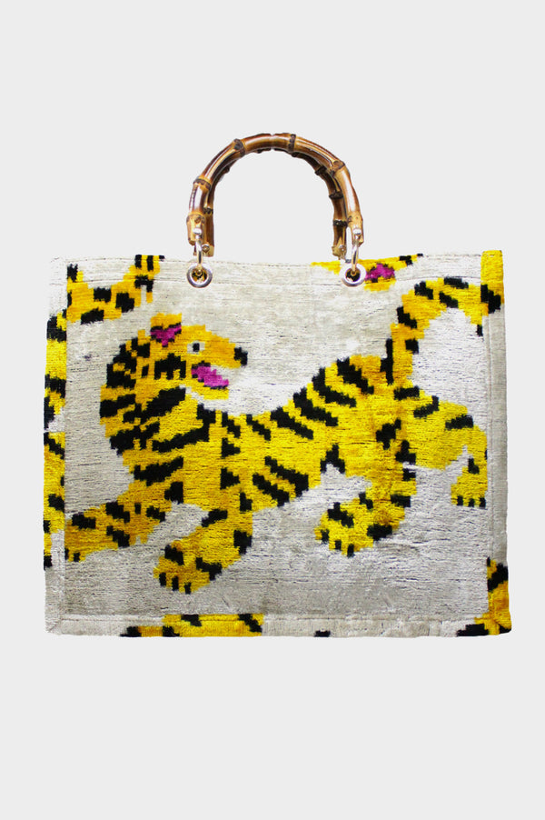 Tiger-Large-Silk-Tote-Bag-Multi