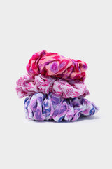 Scrunchie | Flower Pink/ Lilac