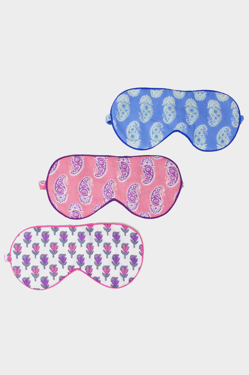 Eye-Mask-Belle-Flower-Pink